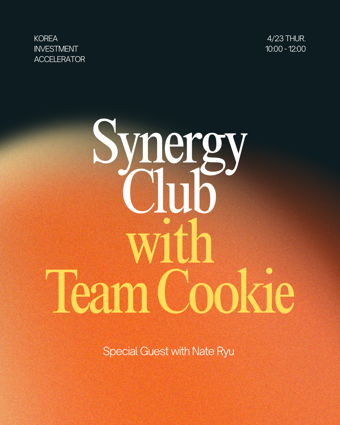 Synergy Club: Team Cookie 초기 스타트업의 전략적 PR 로드맵