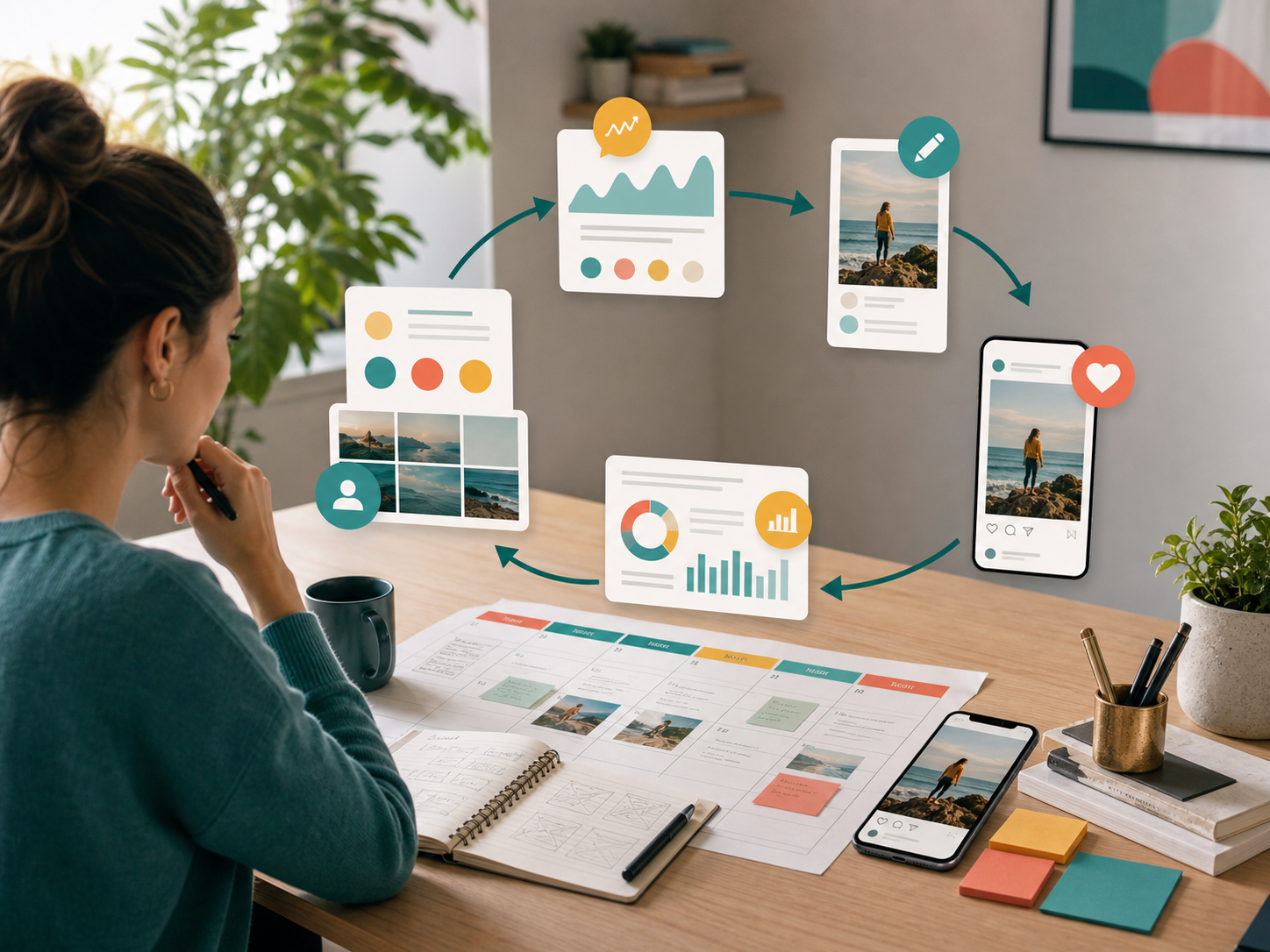 The best AI posting style guide learns from the publish, measure, refine loop.