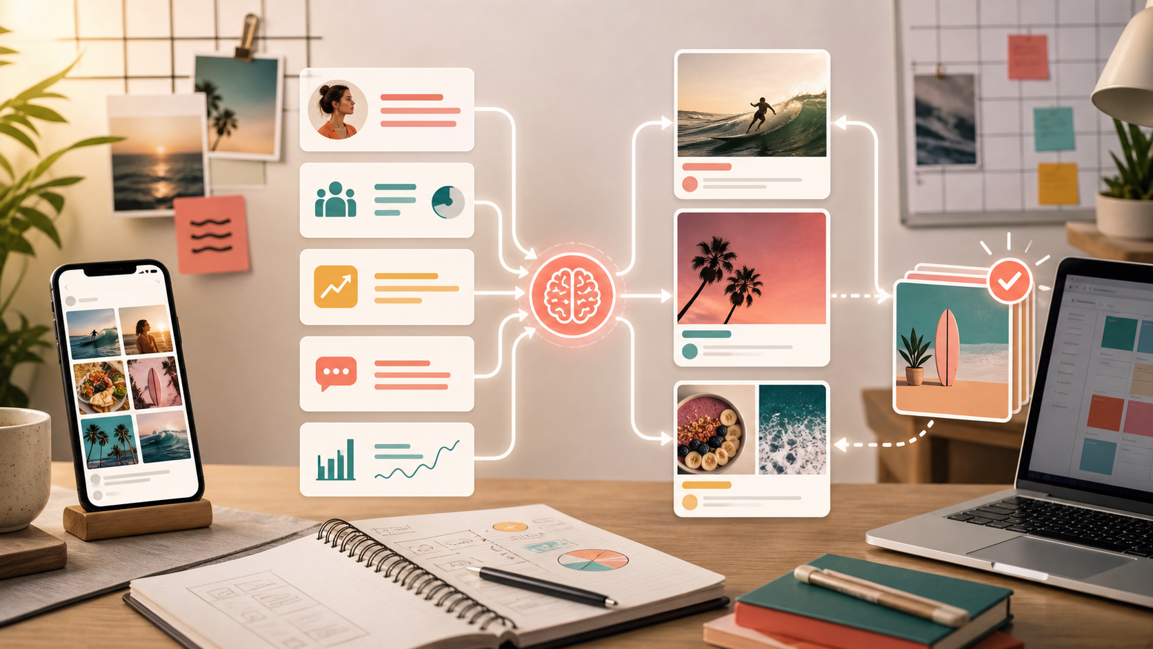 An AI posting style guide turns creator signals into account-fit content decisions.