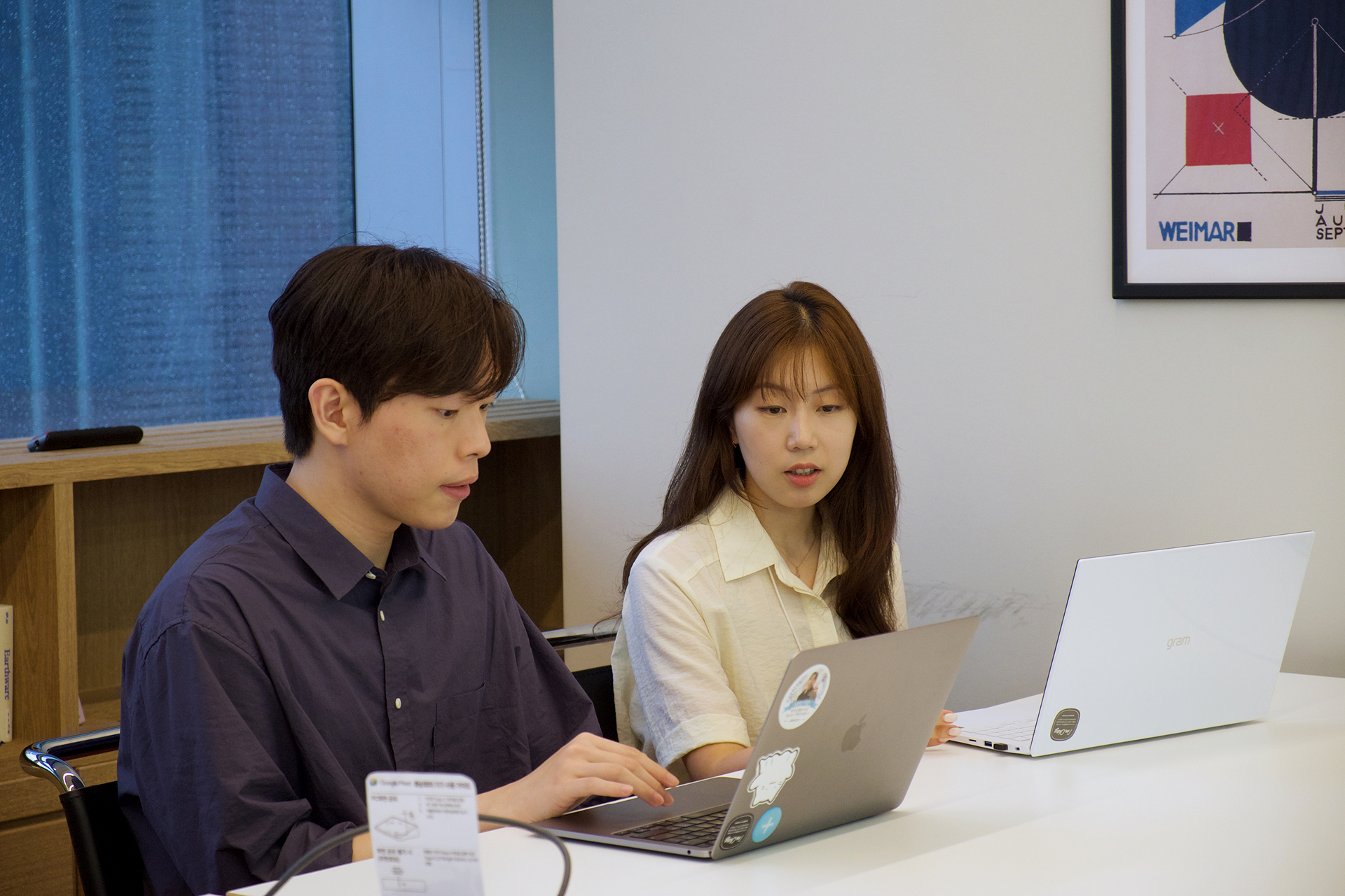 ▲ (왼쪽부터) Carl 님, Sophie 님