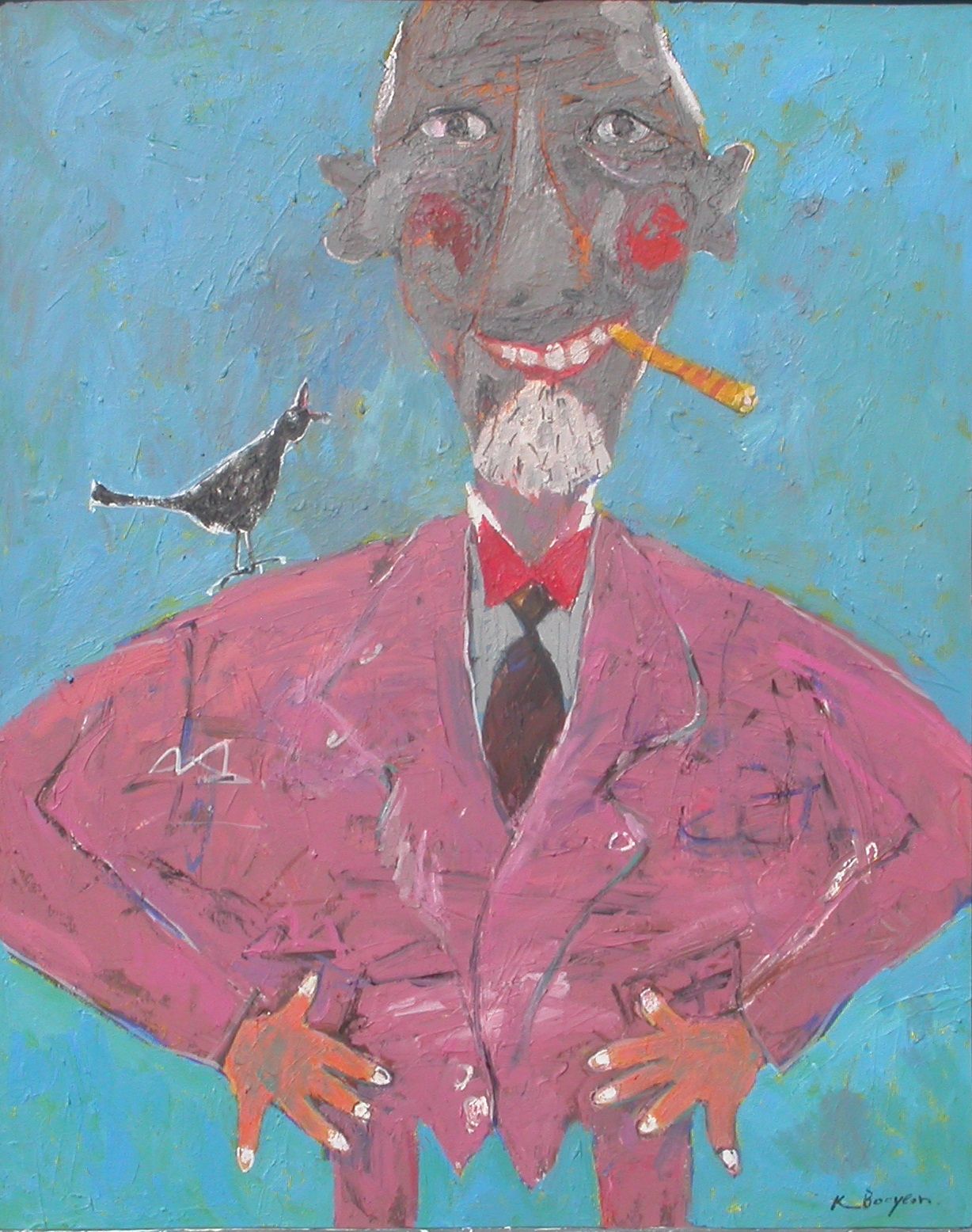 김부연, 담배피는 사람 (Fumeur)