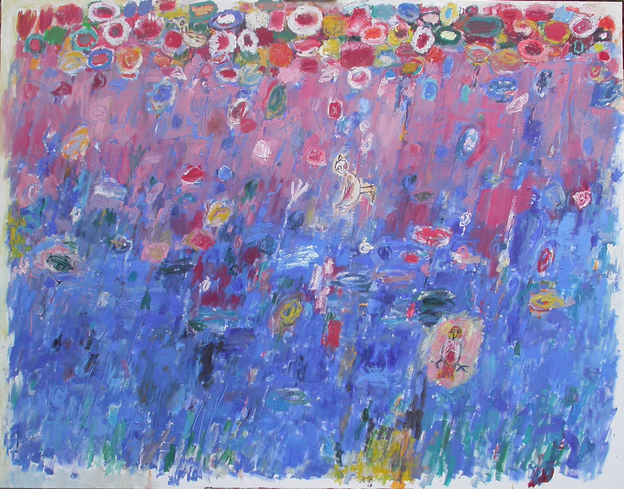 김부연, 꽃과 새 (Fleurs et oiseau)