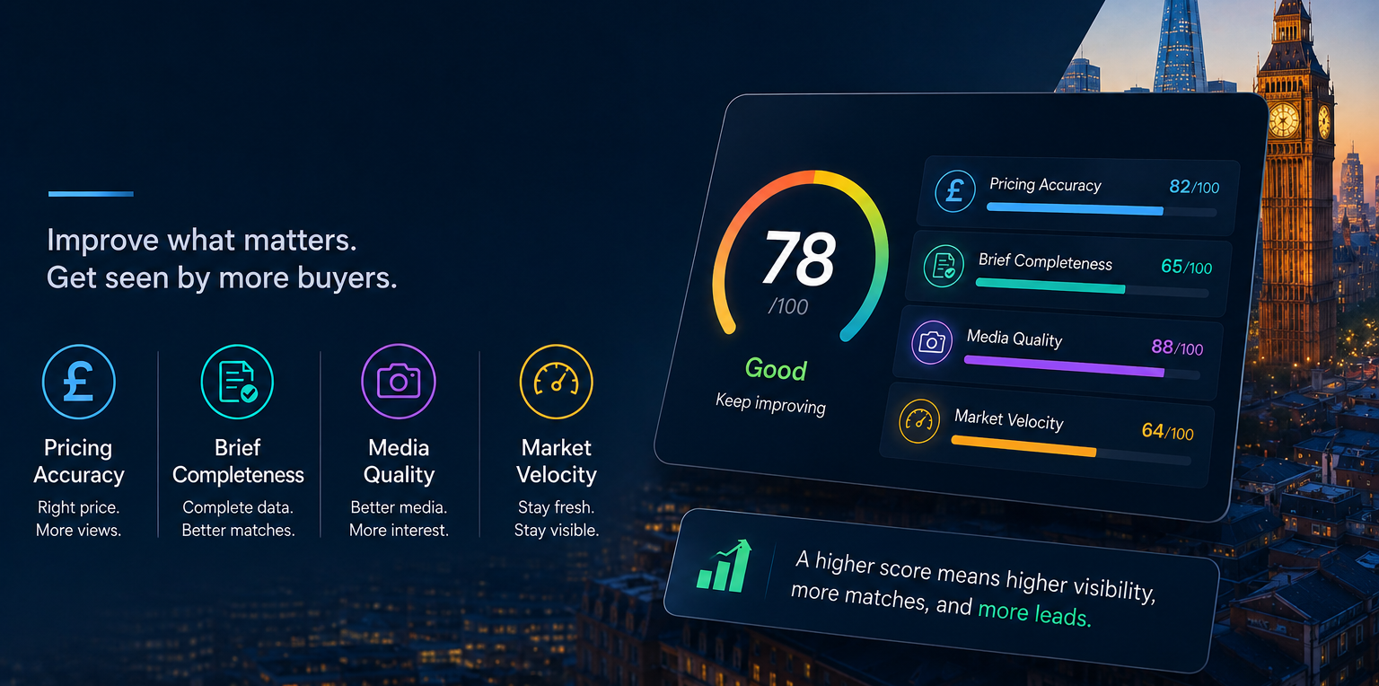 📈 How to Use the Listing Health Score to Maximise Leads