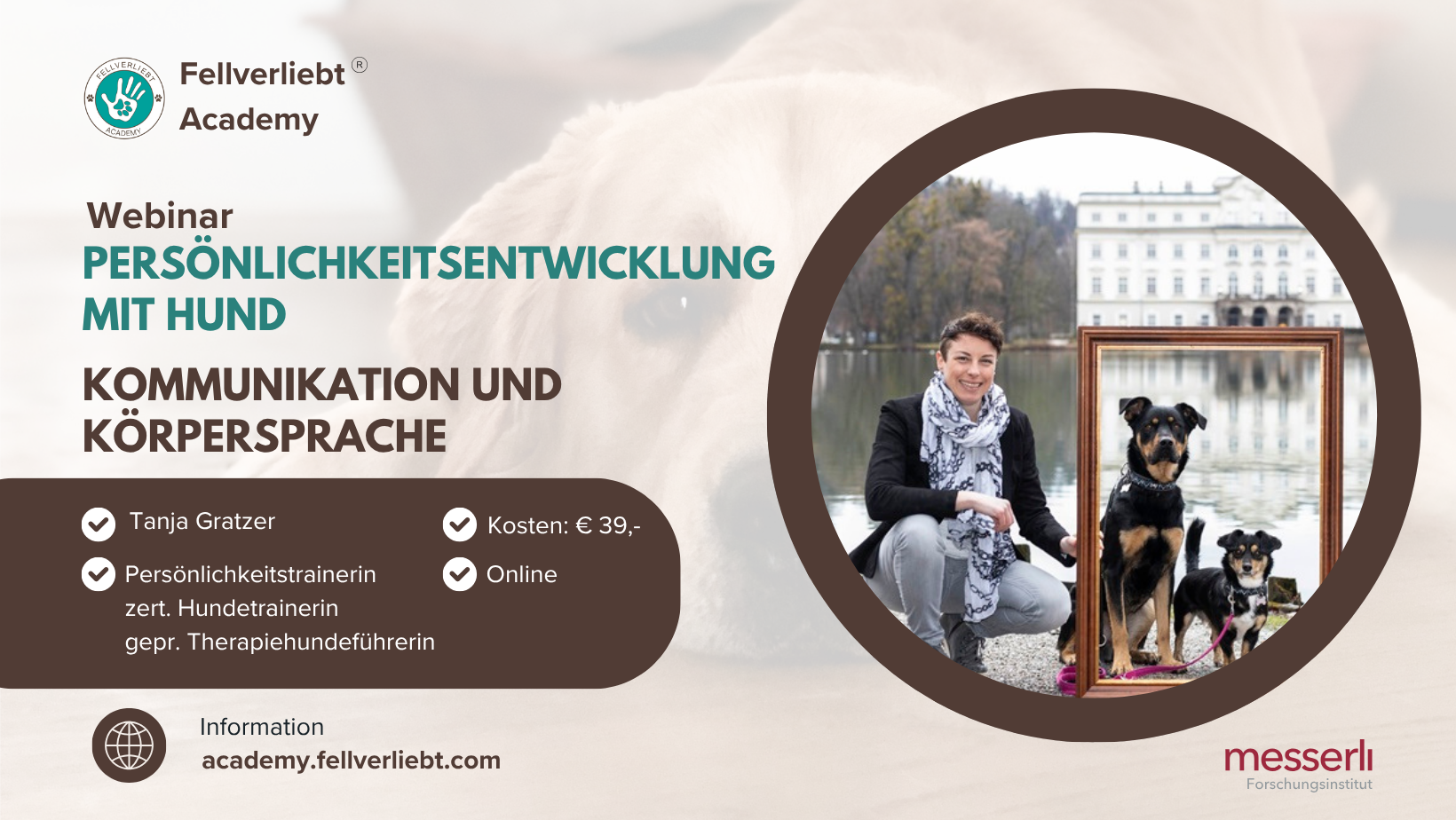 Persönlichkeitsentwicklung mit Hund - Kommunikation und Körpersprache