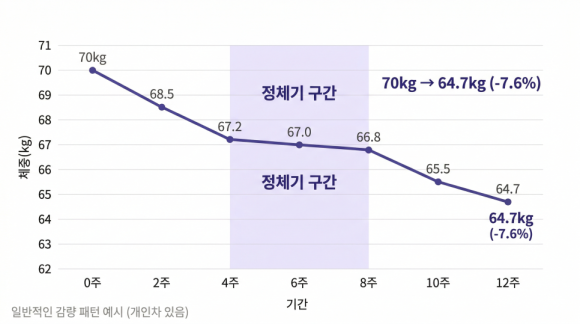 다이어트 정체기? 정체기에 무작정 굶었다가 근육만 빠집니다.