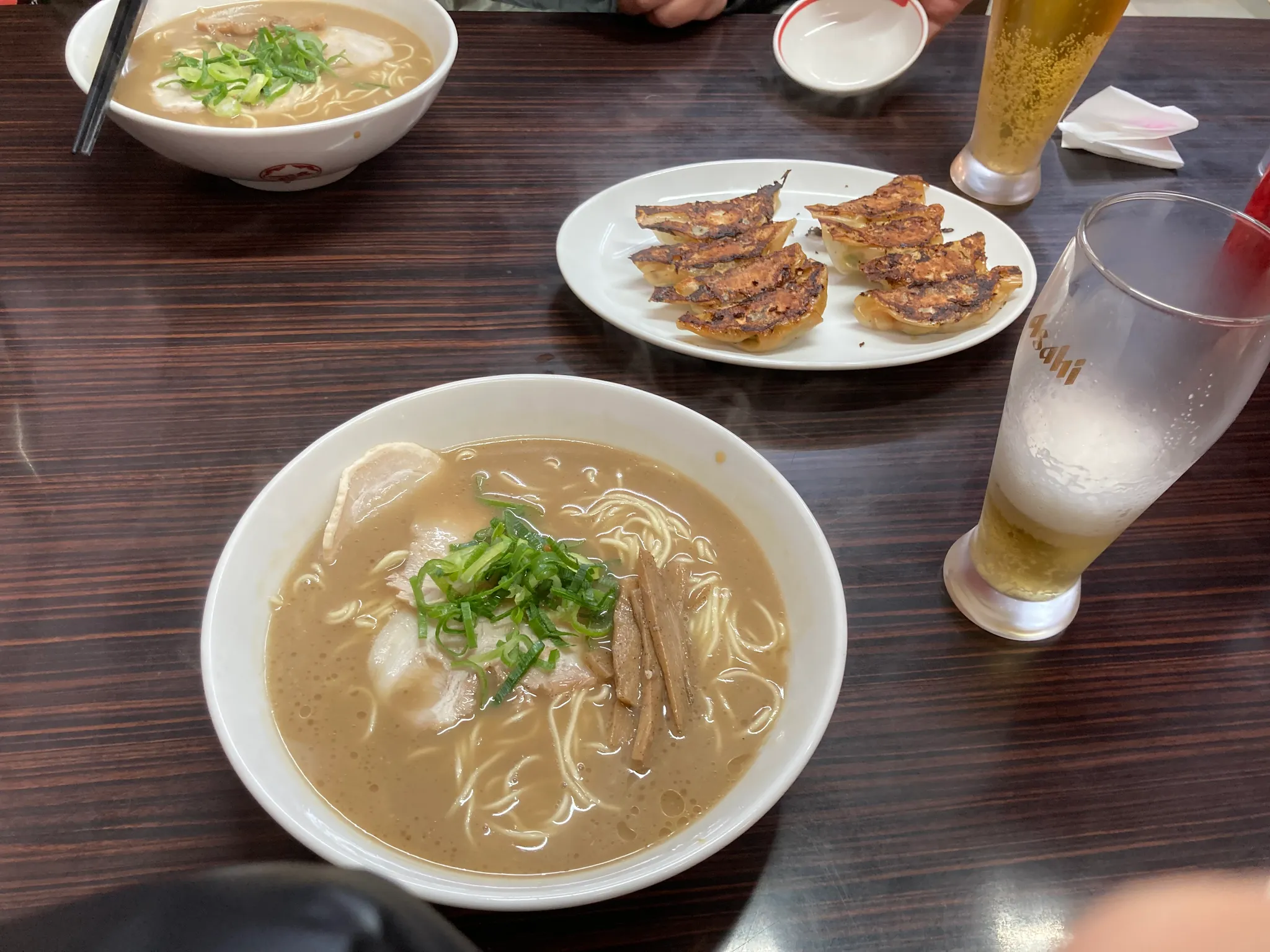 宇部のソウルフード、一久ラーメン(新川駅前、深夜1時)