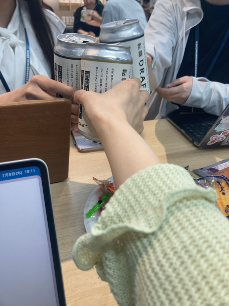 何回目かの転職ドラフトさんのビール
同じ卓の皆さんありがとうございました!