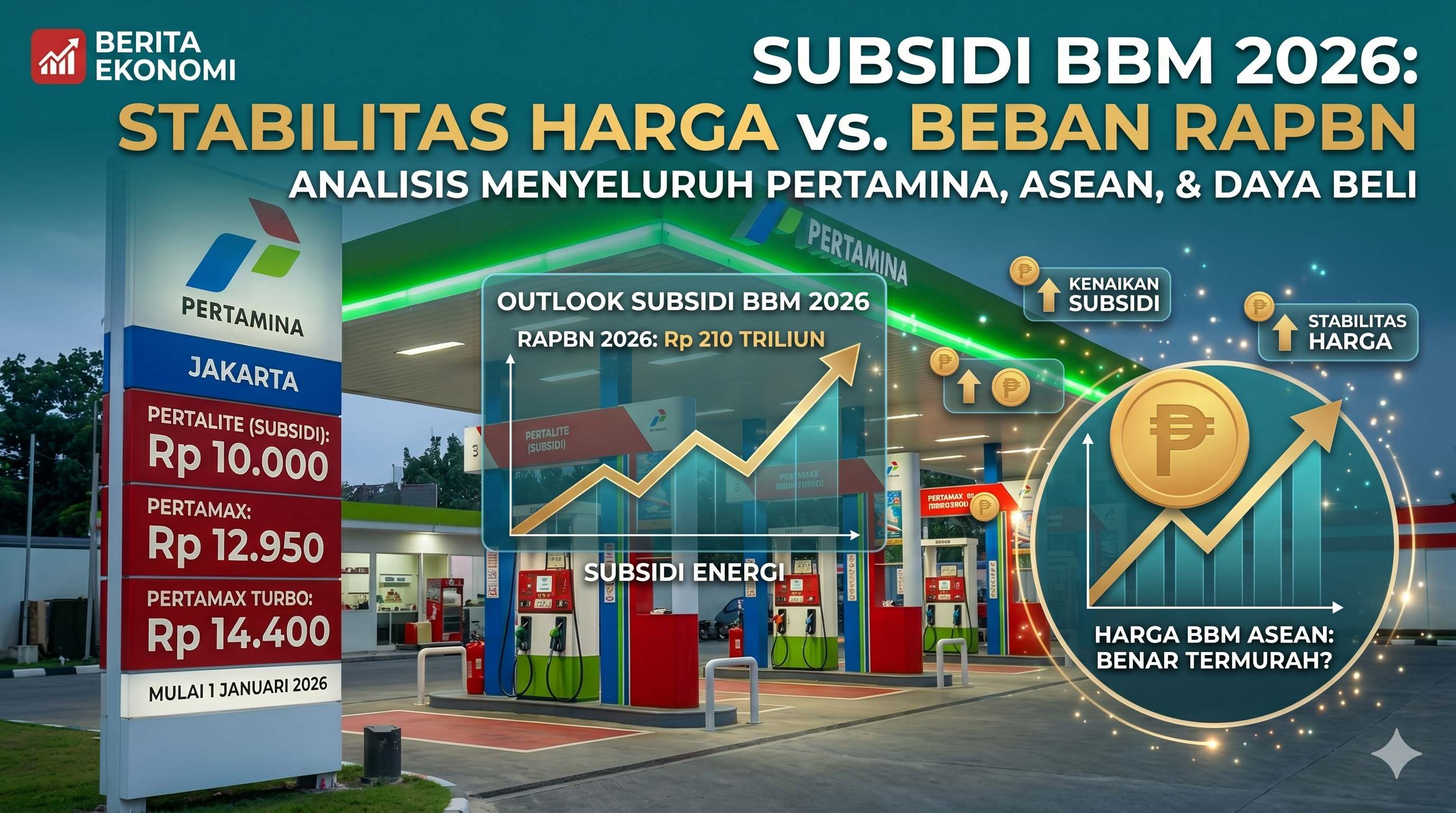 Dilema Energi 2026: Mengapa Harga BBM Subsidi Bertahan di Tengah Badai Geopolitik?