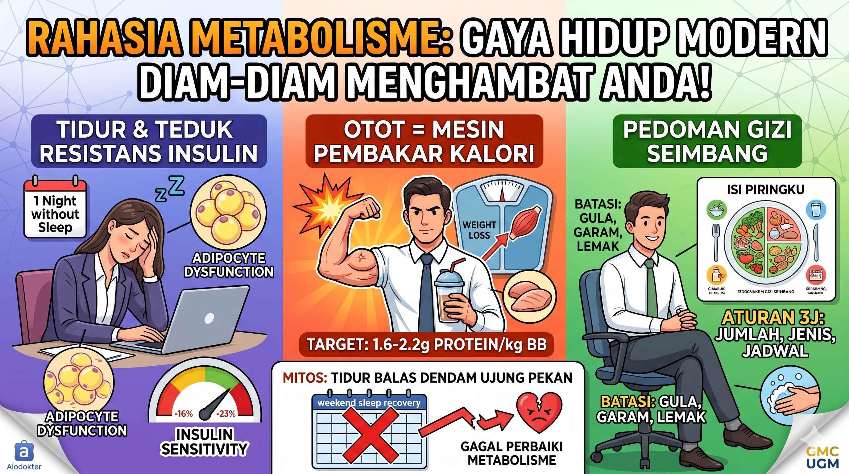 Rahasia Metabolisme: Mengapa Gaya Hidup Modern Diam-Diam Menghambat Tujuan Sehat Anda?