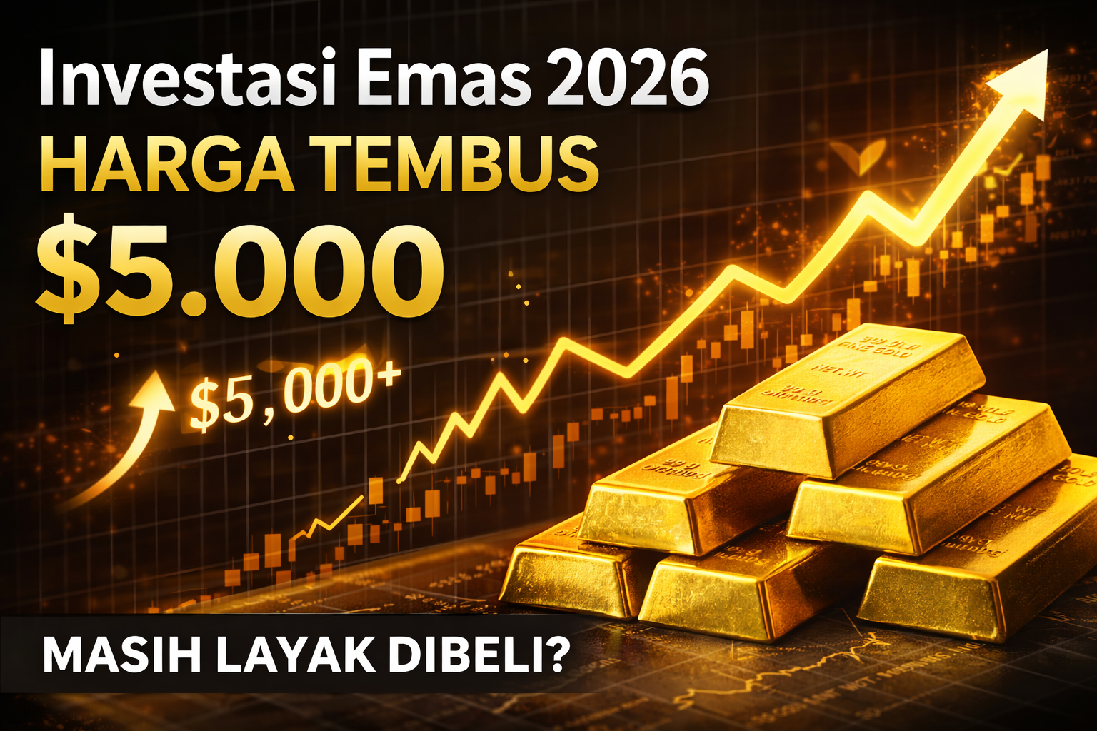 Investasi Emas 2026: Mengapa Harga Tembus US$5.000 dan Apakah Masih Layak Dibeli?