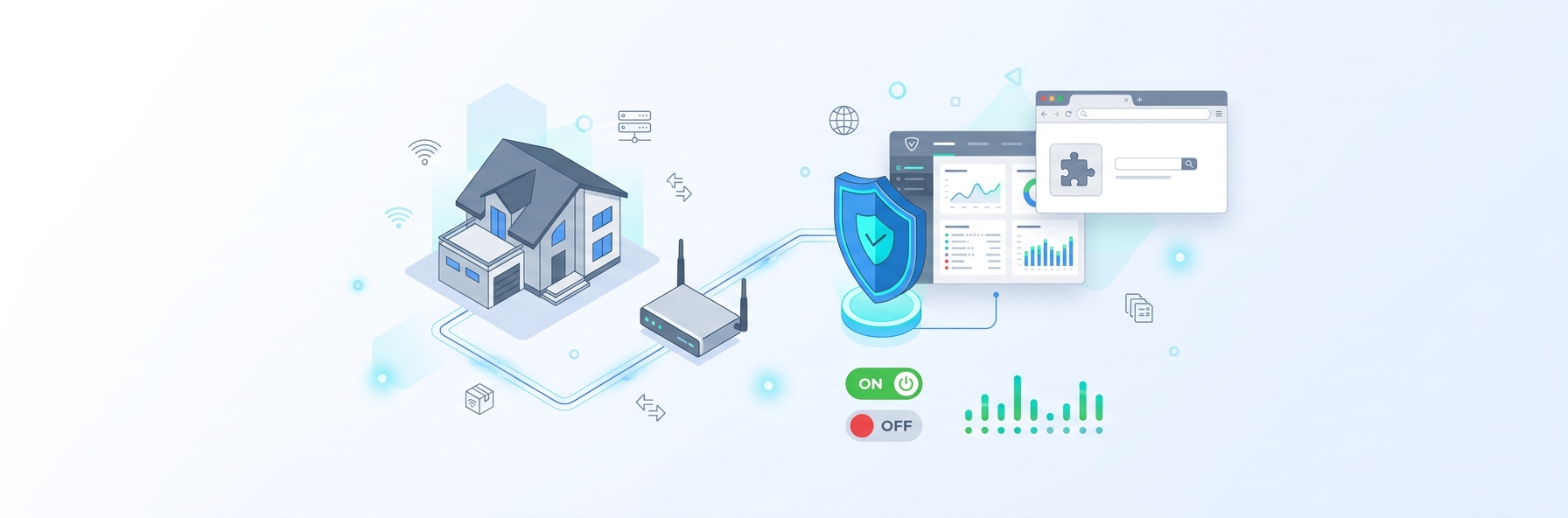 AdGuard Home + extension Firefox pour le piloter