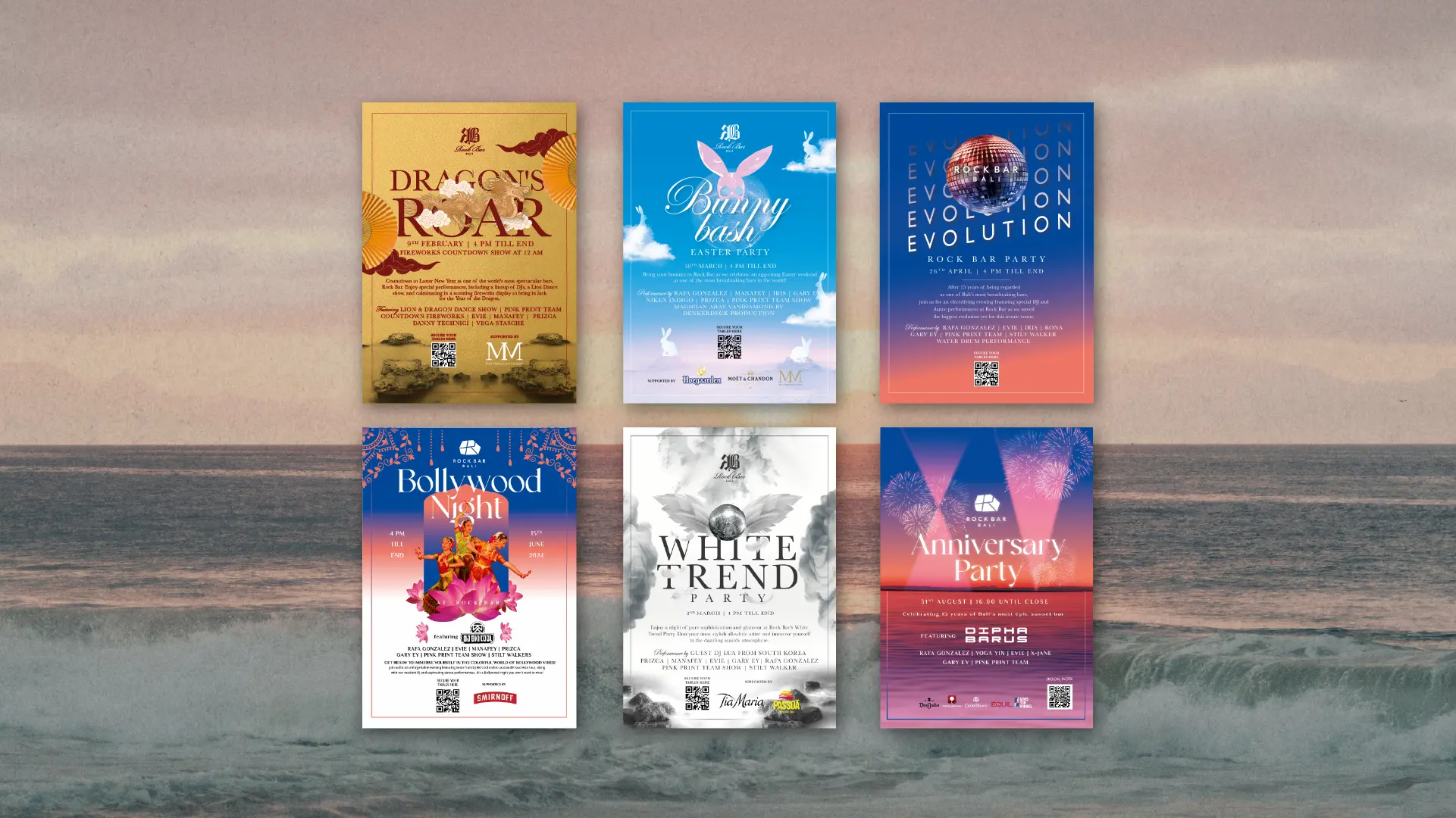 Rockbar — Event Branding, Photography, Videography project by Arterie Studio for Hospitality