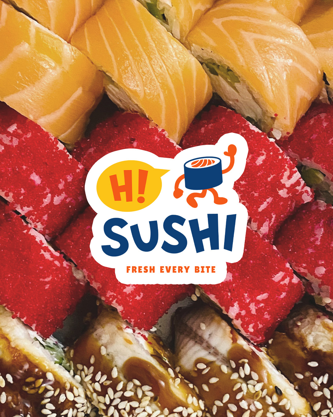 Hi! Sushi — Branding project by Arterie Studio for FnB