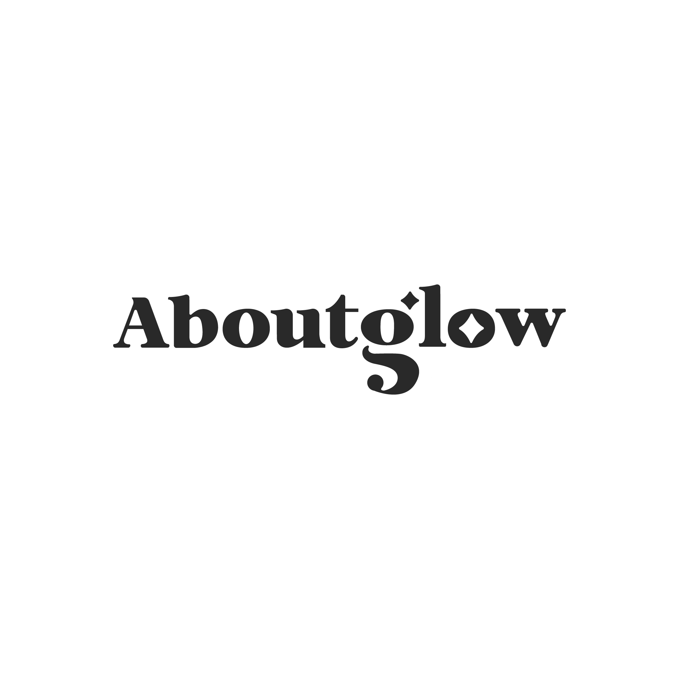 Aboutglow logo — Arterie Studio client