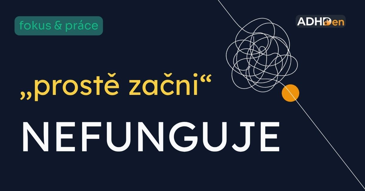 4 bizarní ADHD triky proti prokrastinaci: Jak nastartovat mozek bez viny