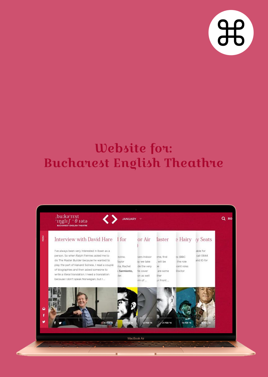 Bucharest English Theatre website
