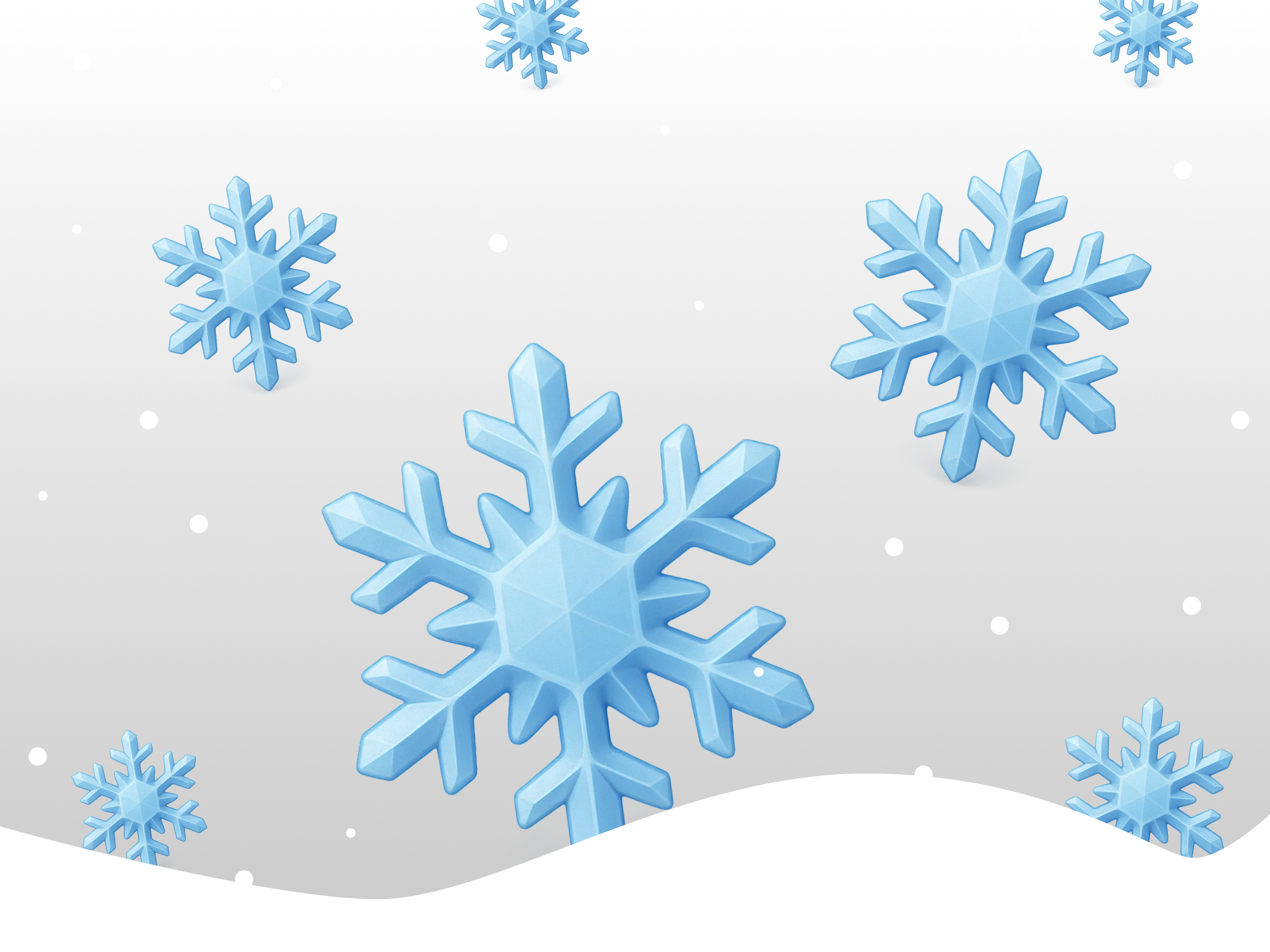 Real Snow — template Framer