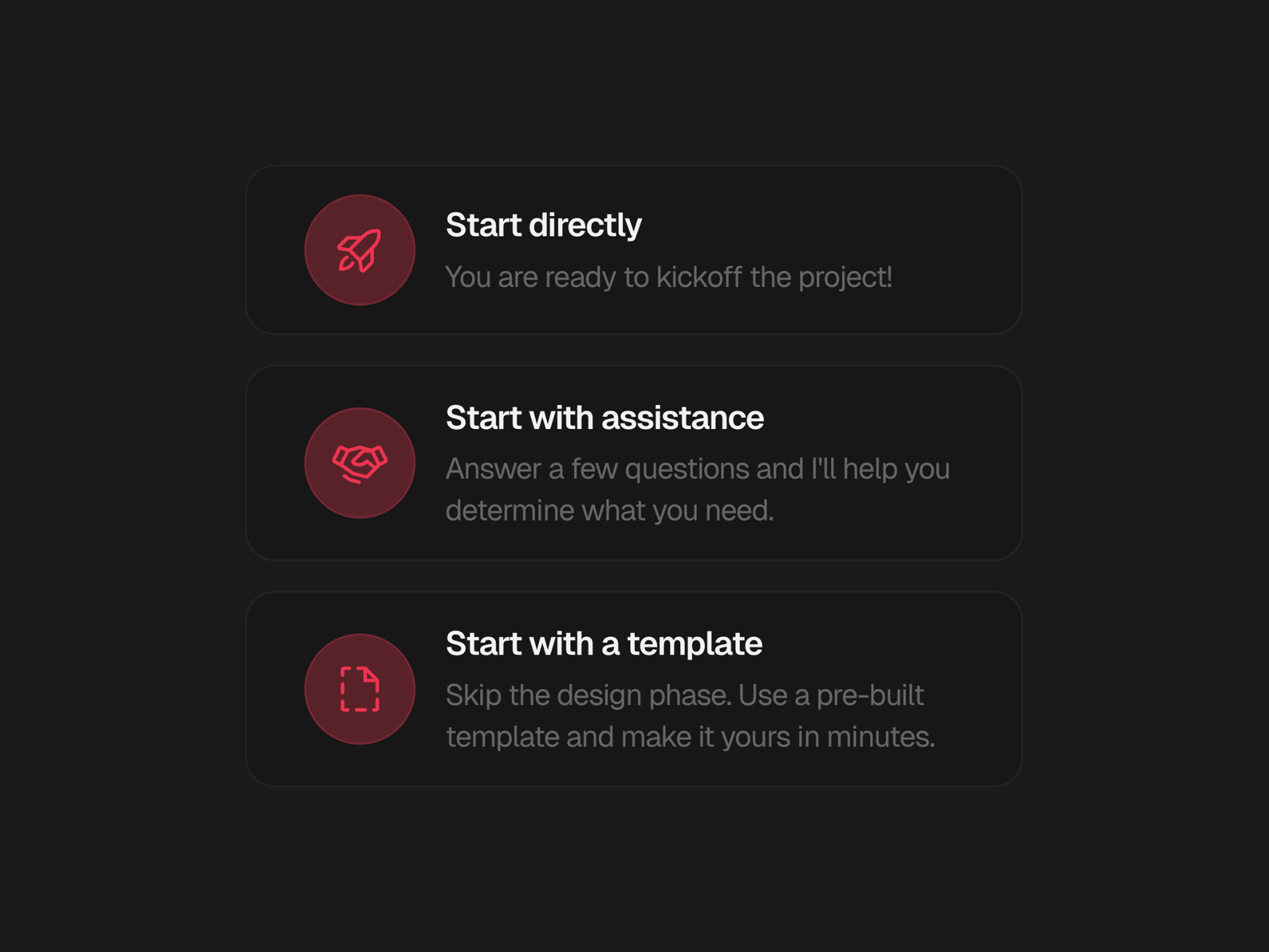 Multi-Option Form — template Framer