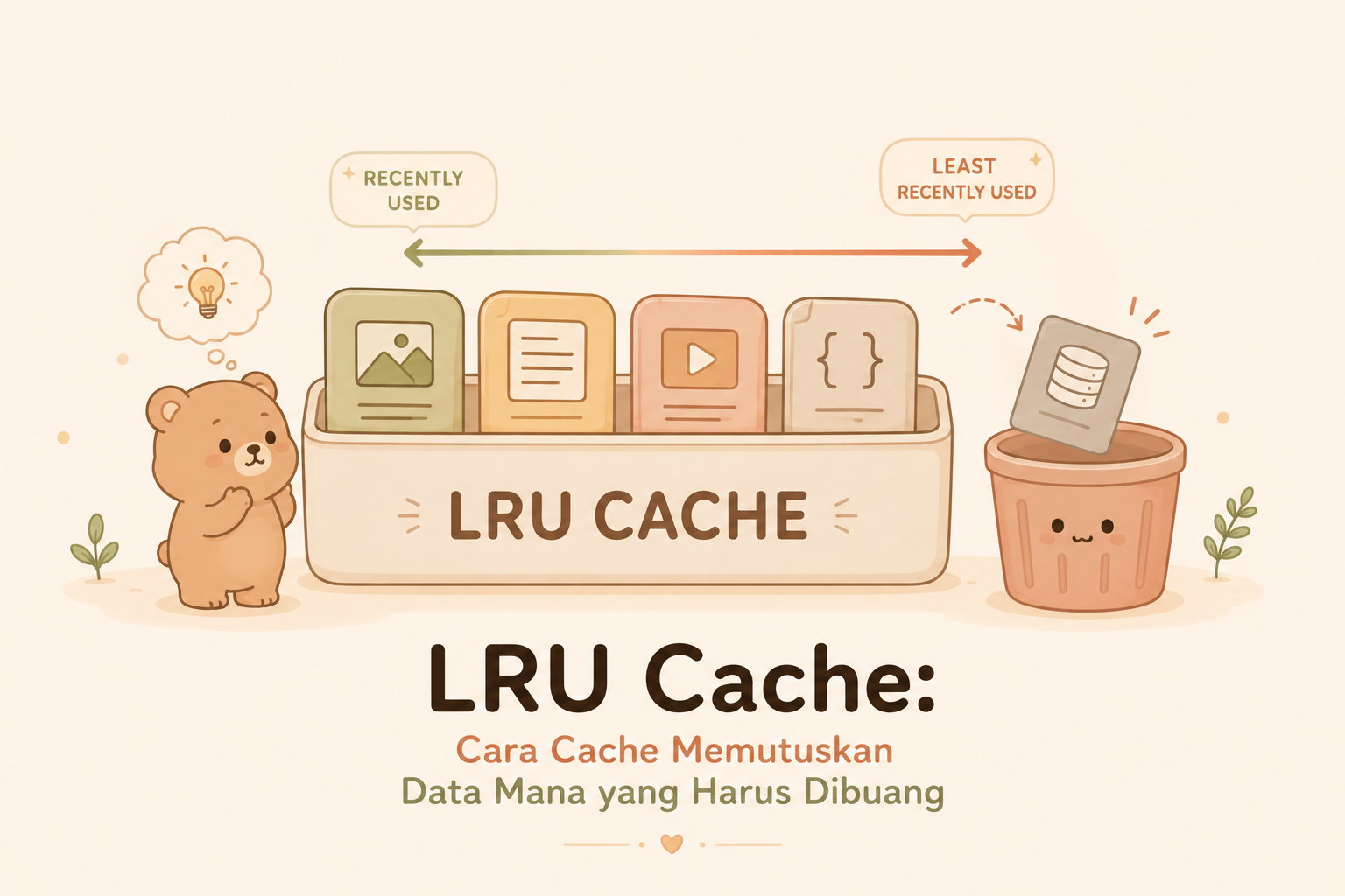 LRU Cache: Cara Cache Memutuskan Data Mana yang Harus Dibuang