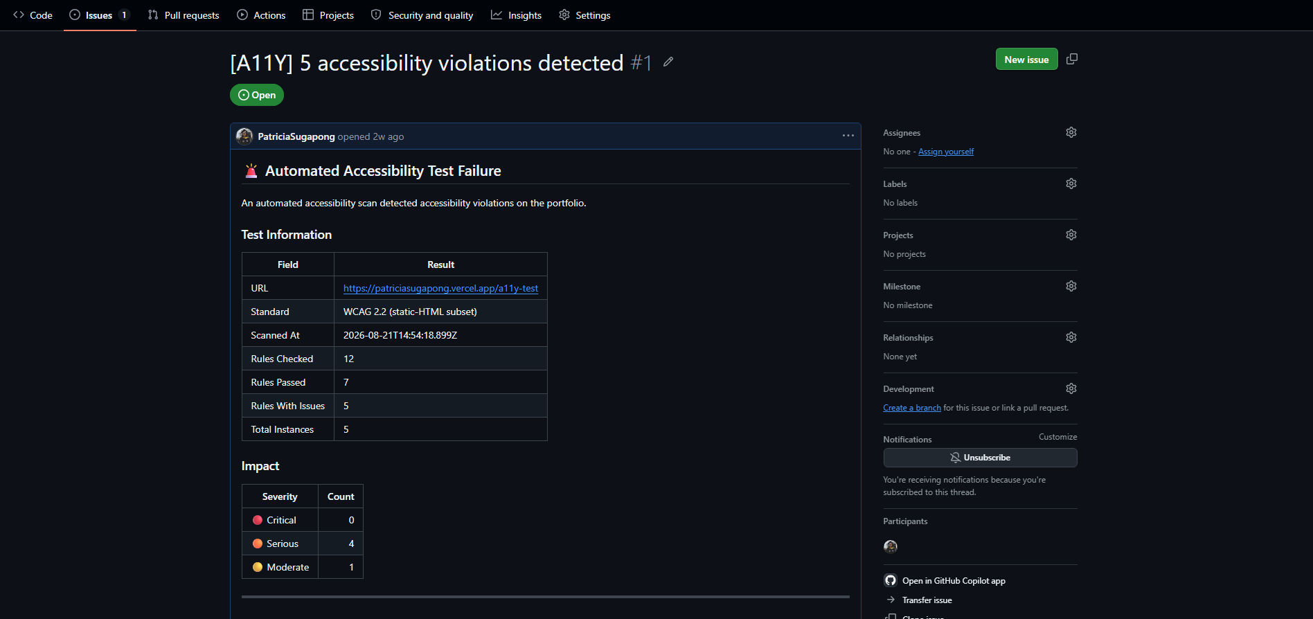 QA Journal image