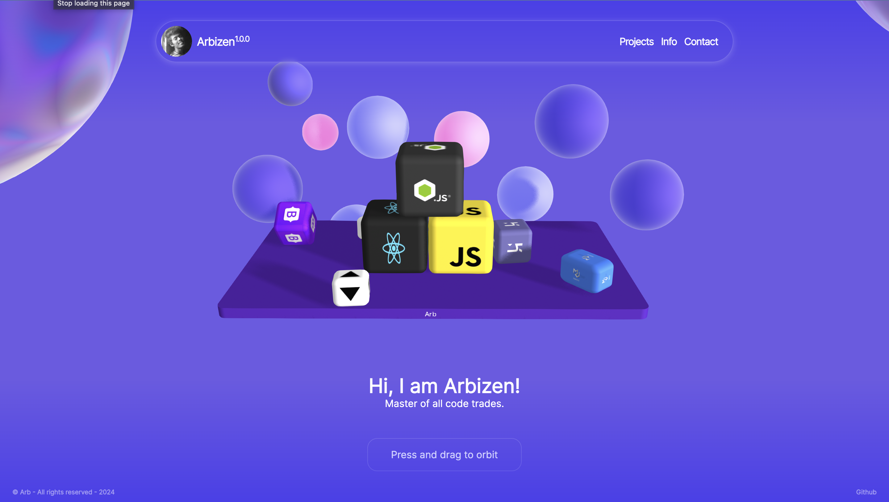 3D Portfolio - Old