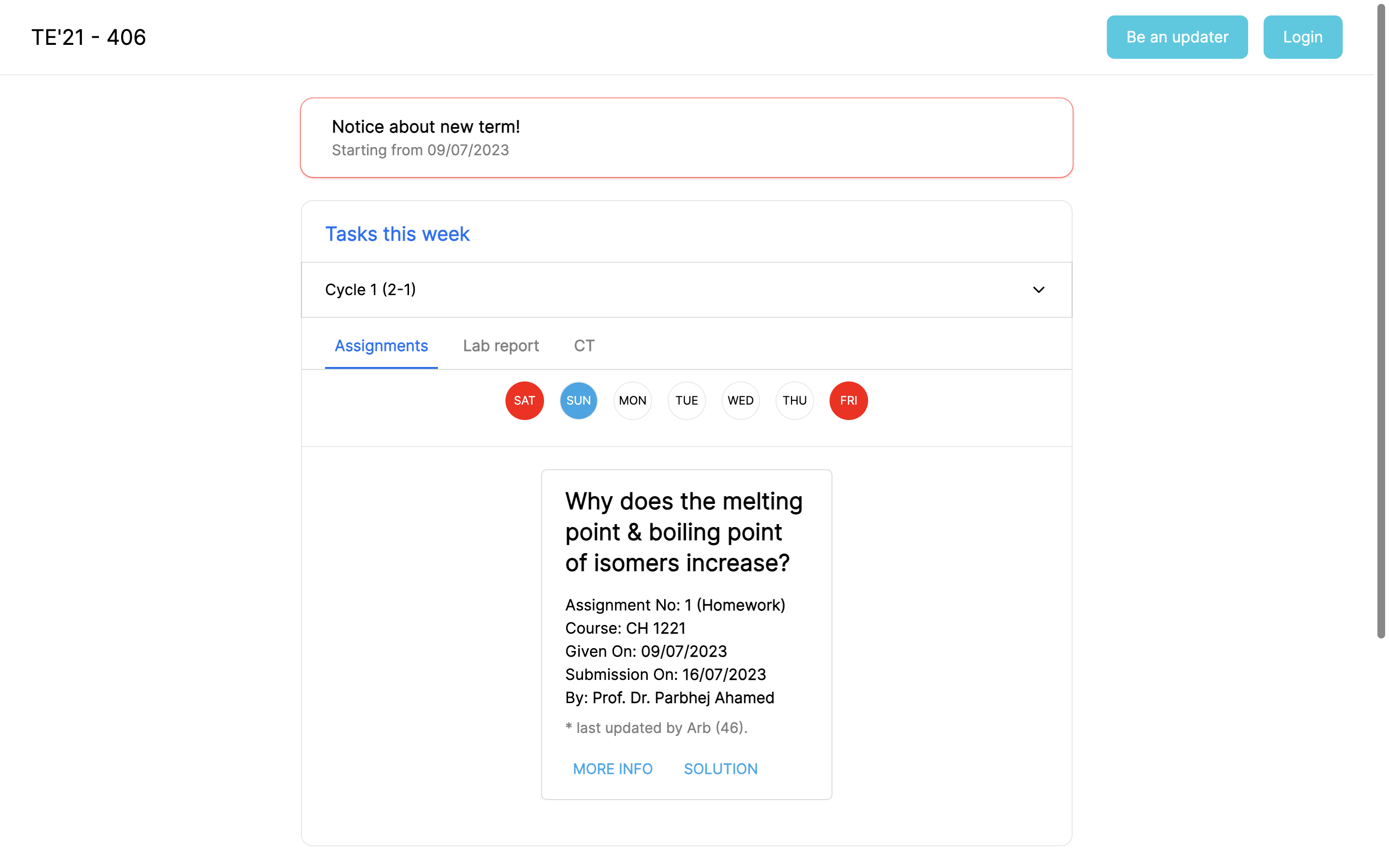 The Boring Classroom