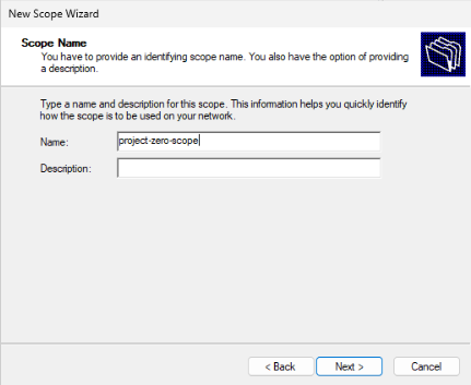 Screenshot from project documentation