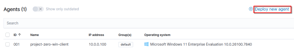 Screenshot from project documentation