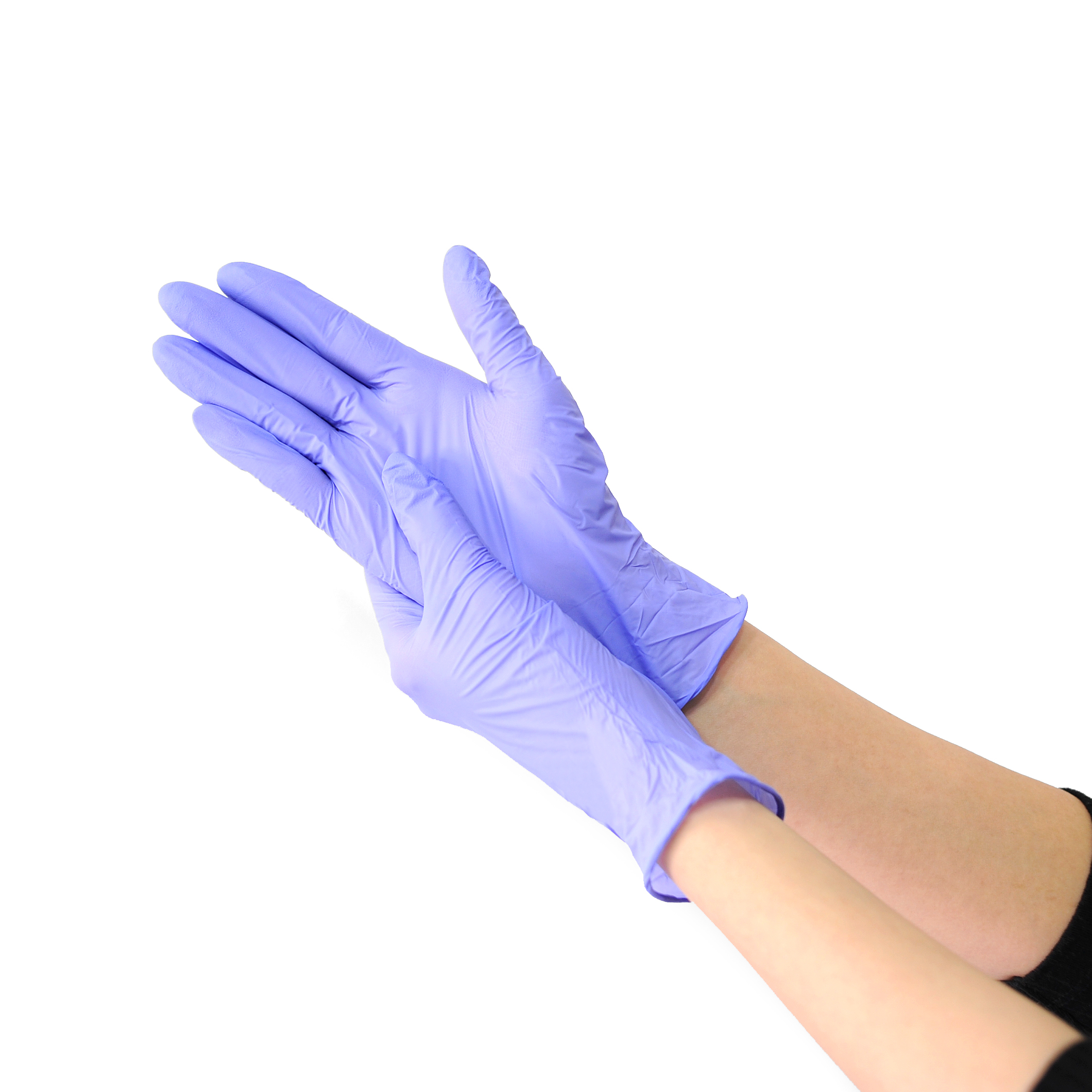 ニトリル手袋 紫 粉無し | Nitrile Fit Gloves 紫
