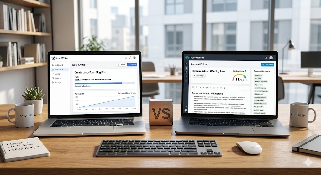 KoalaWriter vs. Natiad: A Head-to-Head for Automated SEO Blogging