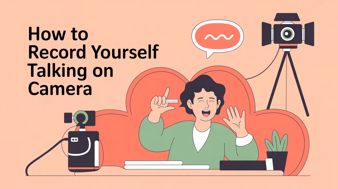 How to Record Yourself Talking on Camera (Without Looking Awkward in 2025)