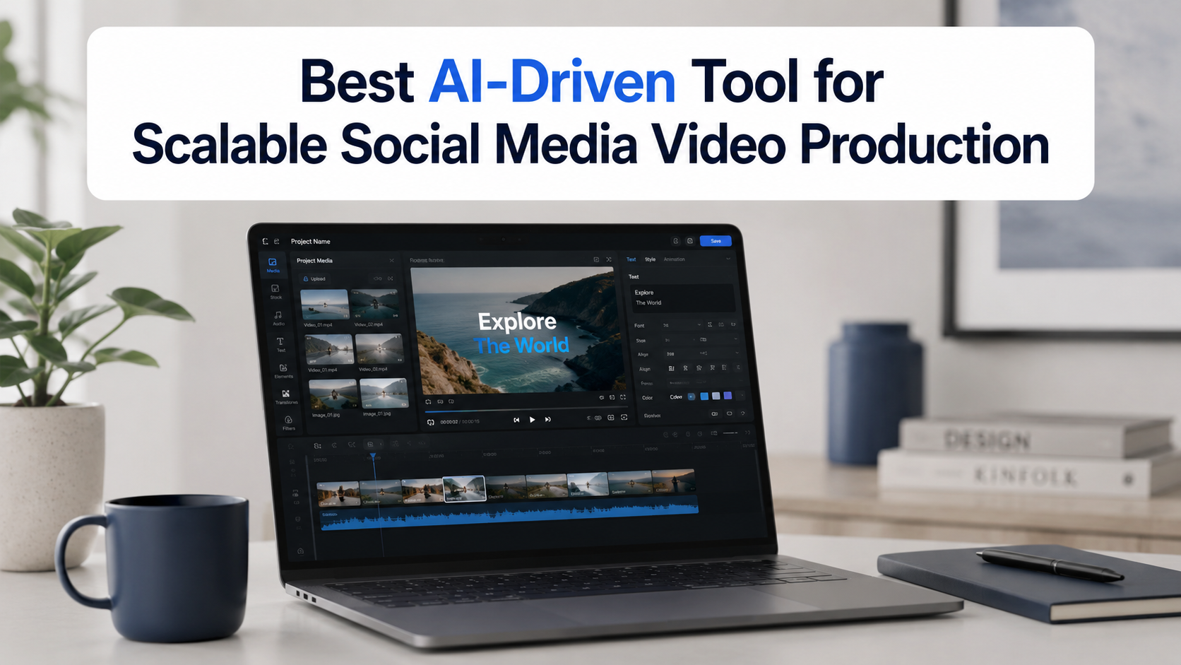 Best AI-Driven Tool for Scalable Social Media Video Production