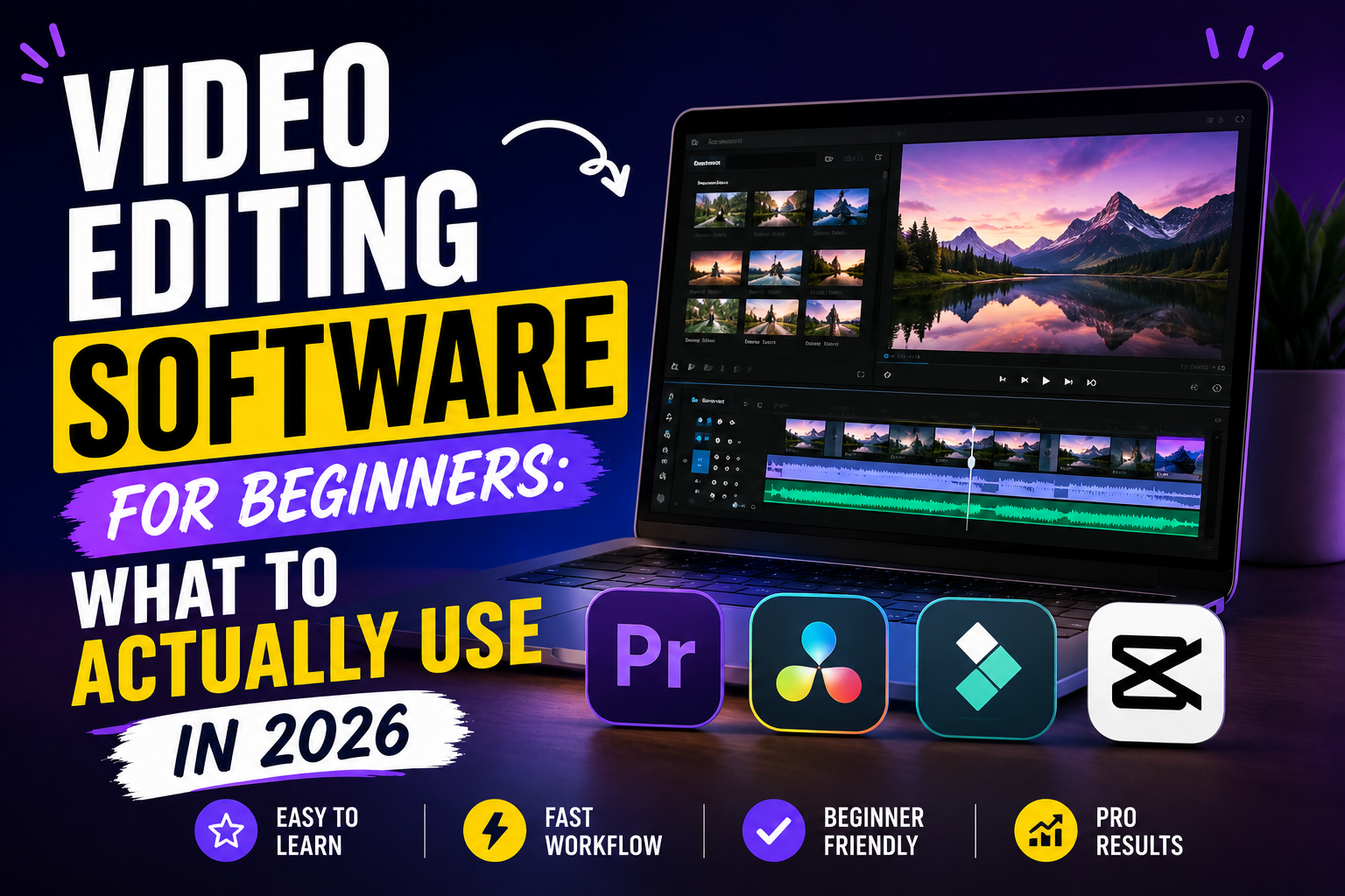 Video Editing Software for Beginners: What to Actually Use in 2026