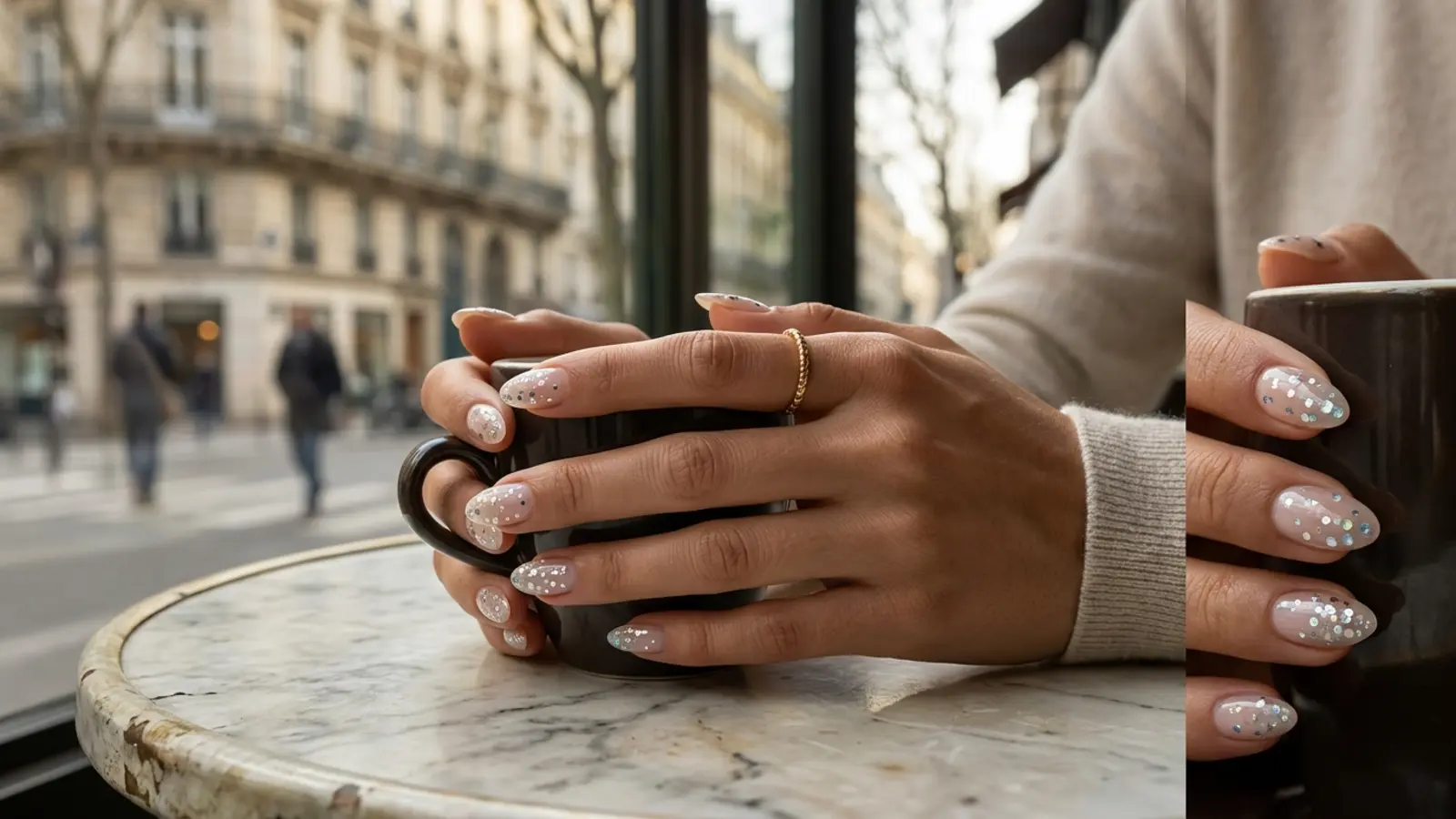 Manucure ongles sequins Paris 2026 : brillez tout l'été