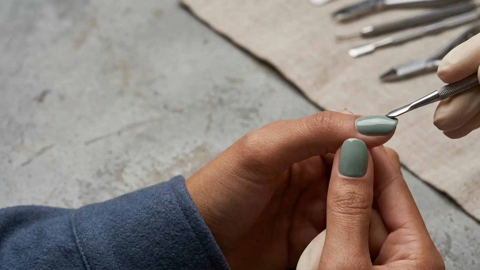 Vernis gel qui plisse : causes et solutions