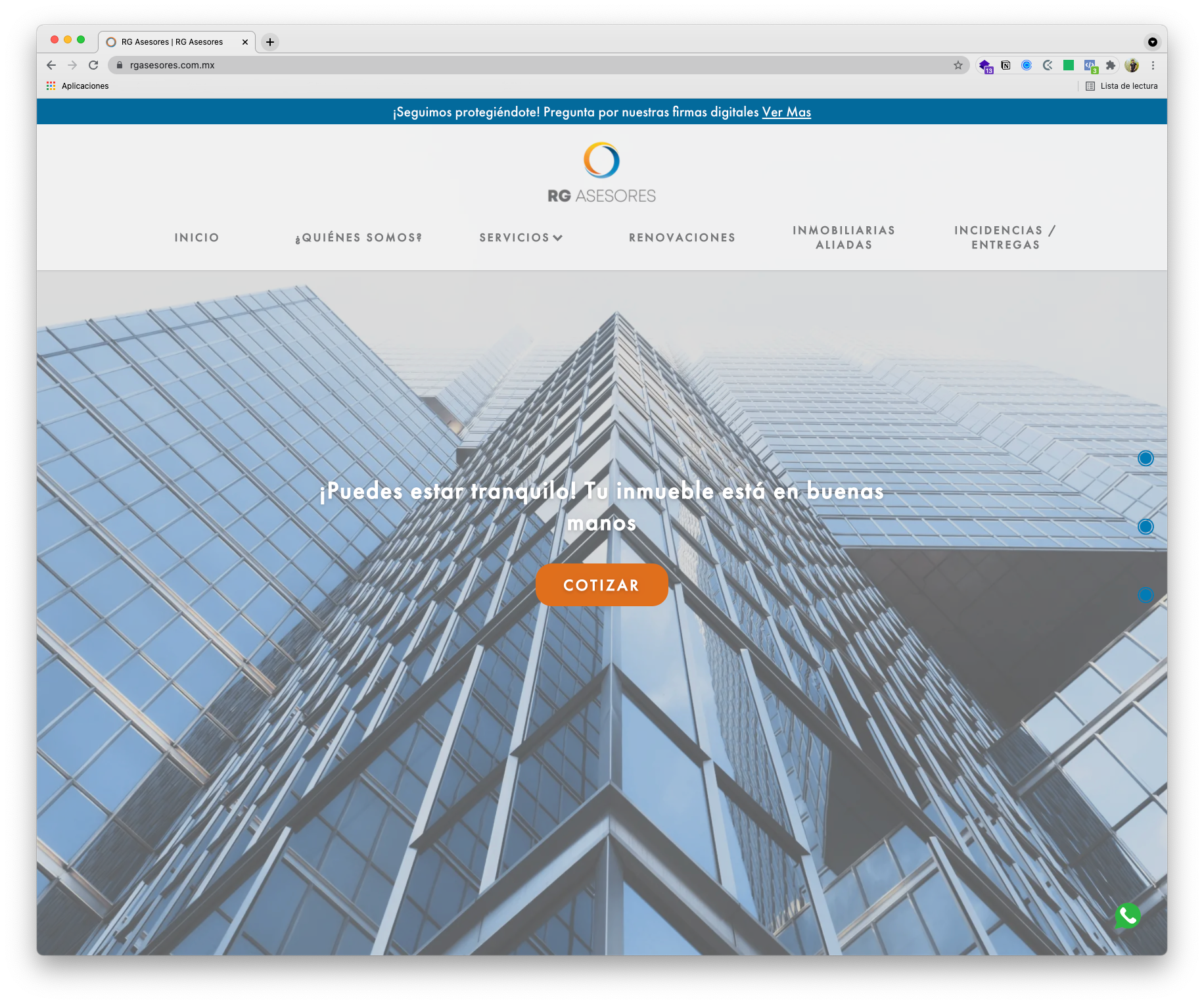 Web App | RG Partners