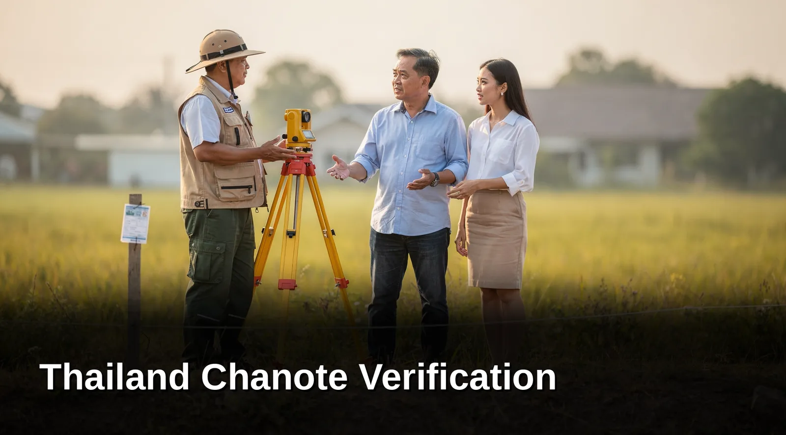 Thailand Chanote verification cover