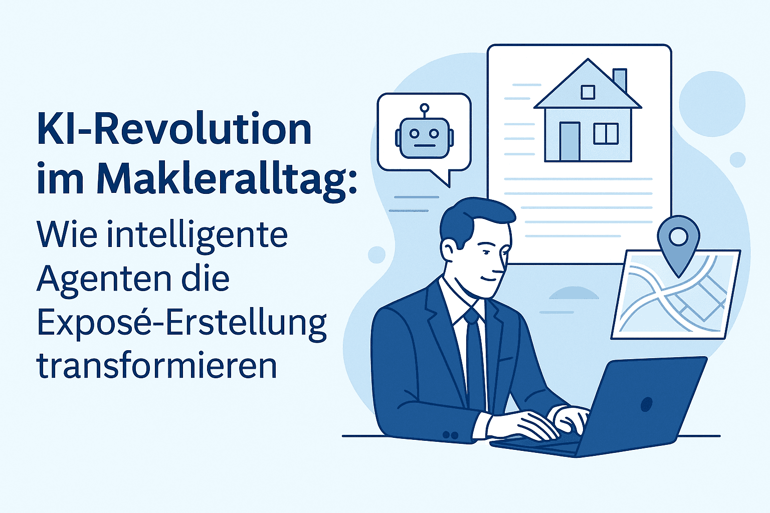 KI-Agenten revolutionieren den Makleralltag: Wie intelligente Agenten die Exposé-Erstellung transformieren