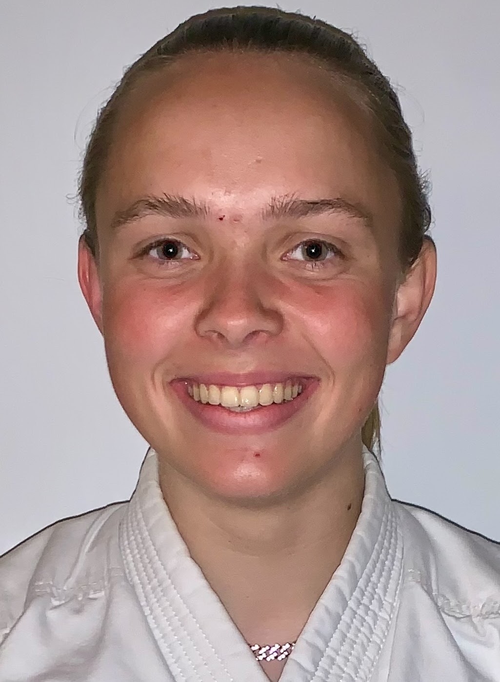 Portræt af Mina Amundsen