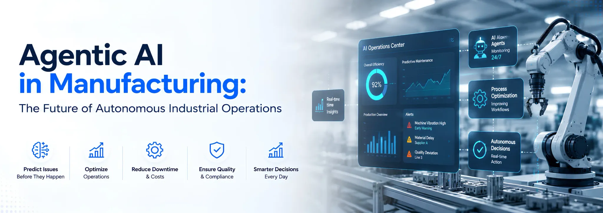 Agentic AI in Manufacturing: The Future of Autonomous Industrial Operations