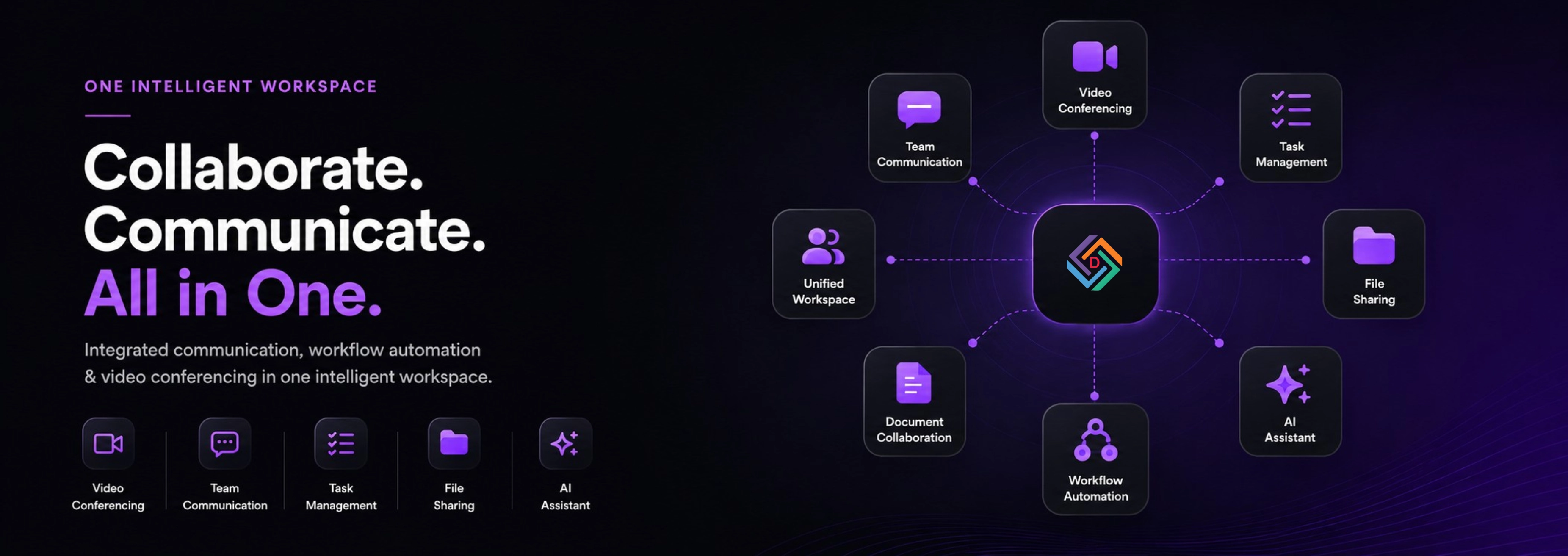 All-in-One Workflow with Built-In Video Conferencing