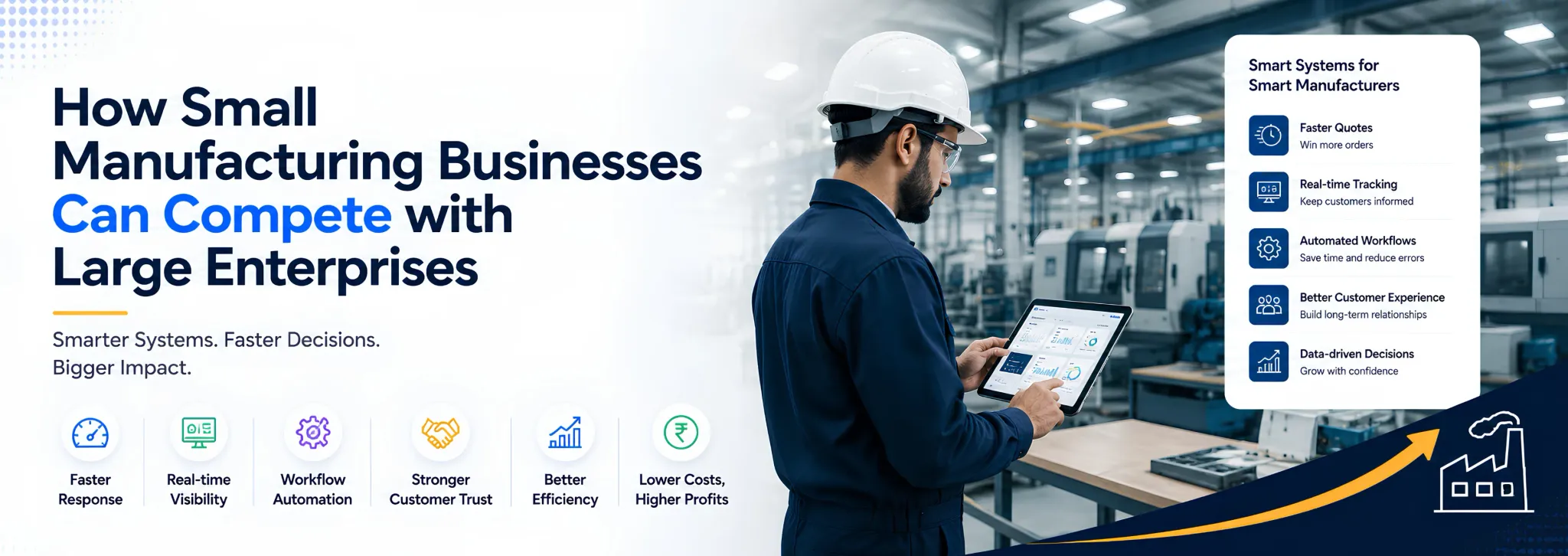 How Small Manufacturing Businesses Can Compete with Large Enterprises