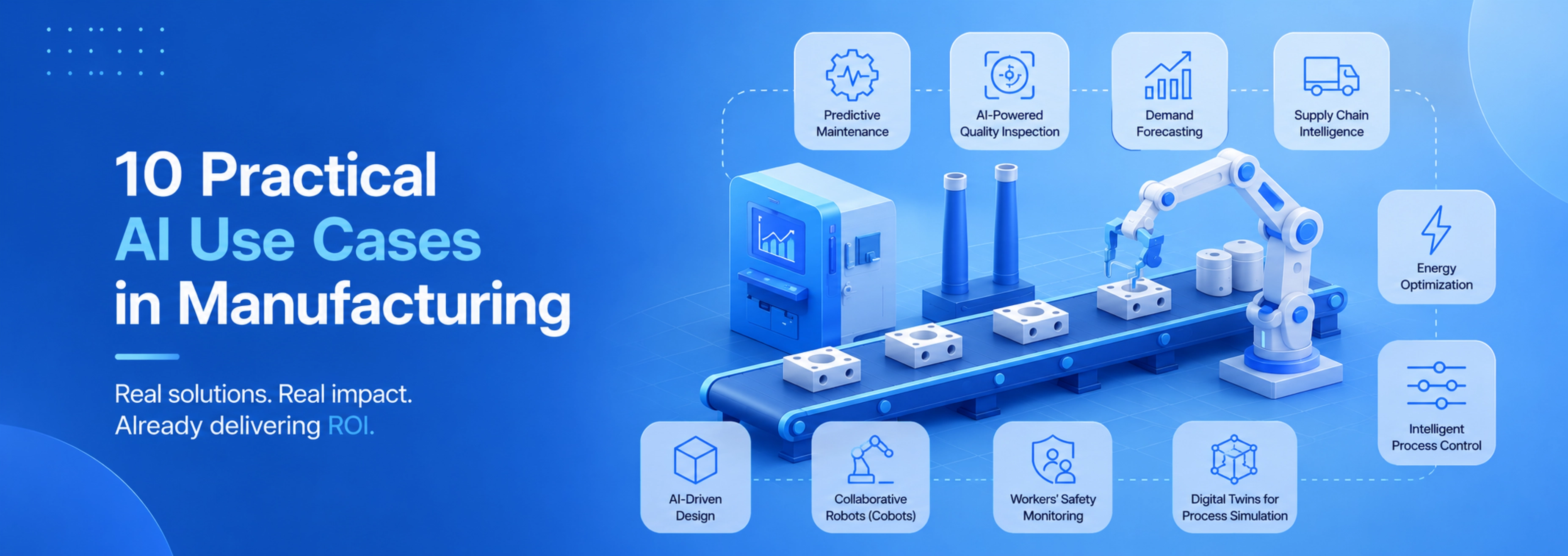 10 Proven Wins Delivering ROI for AI in Manufacturing