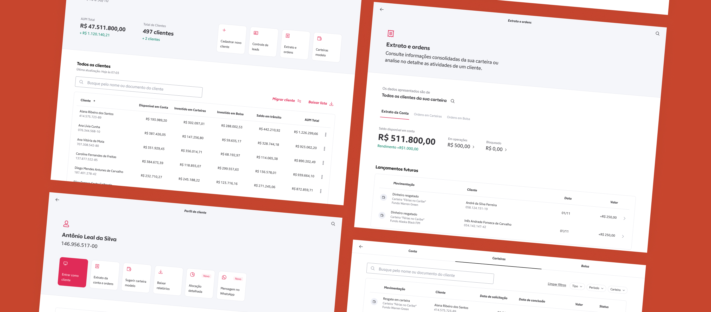 Reconstruindo uma experiência de gestão completa para profissionais de investimentos