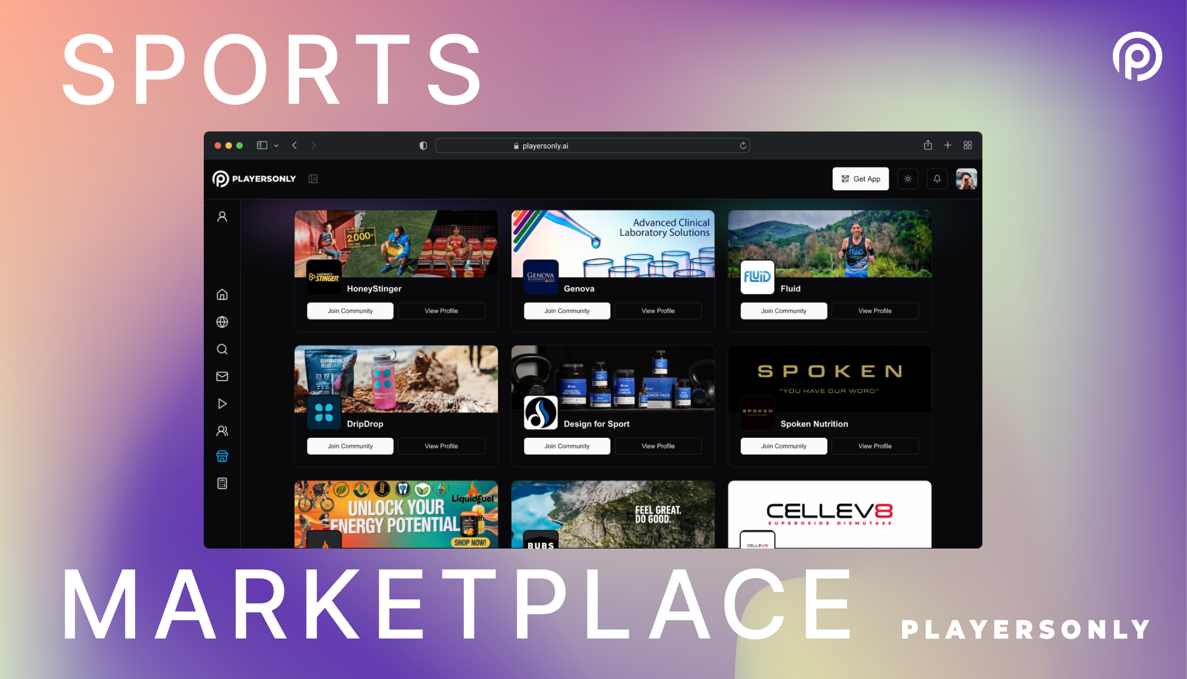 PlayersOnly Launches Marketplace to Athletes, Creators, and Brands Better Connect